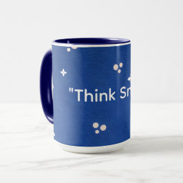Taza de café azul