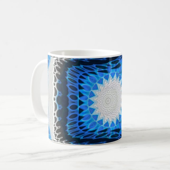 Taza De Café Azul atómico (Anverso izquierdo)