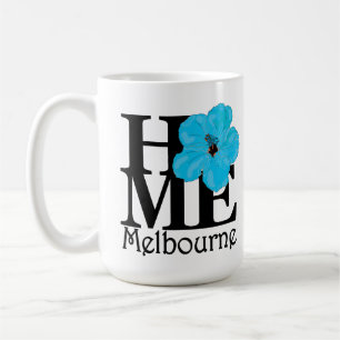 Taza De Café Azul CASERO de Melbourne