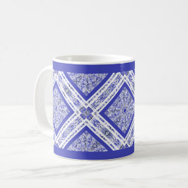 Taza De Café Azul cerámico de Grecia