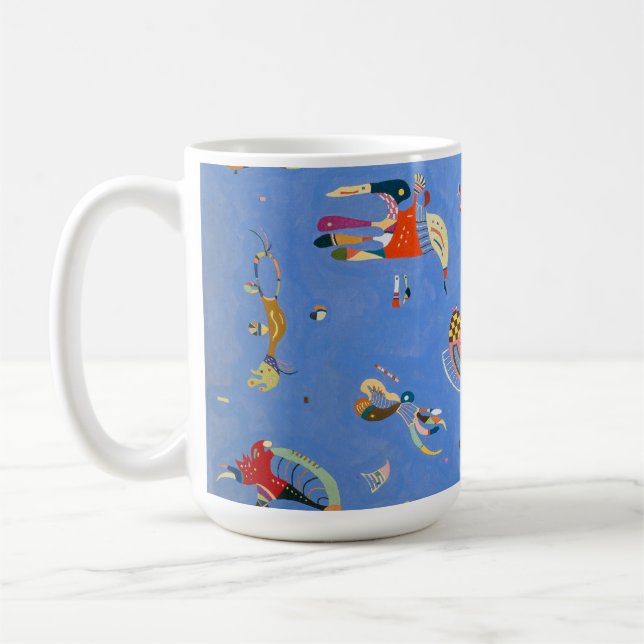 Taza De Café Azul claro | Kandinsky | (Izquierda)