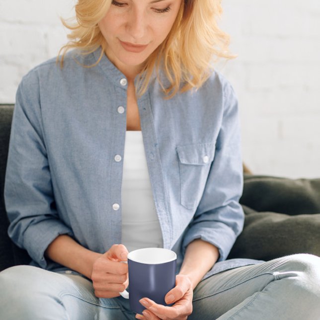 Taza De Café Azul clásico (Subido por el creador)