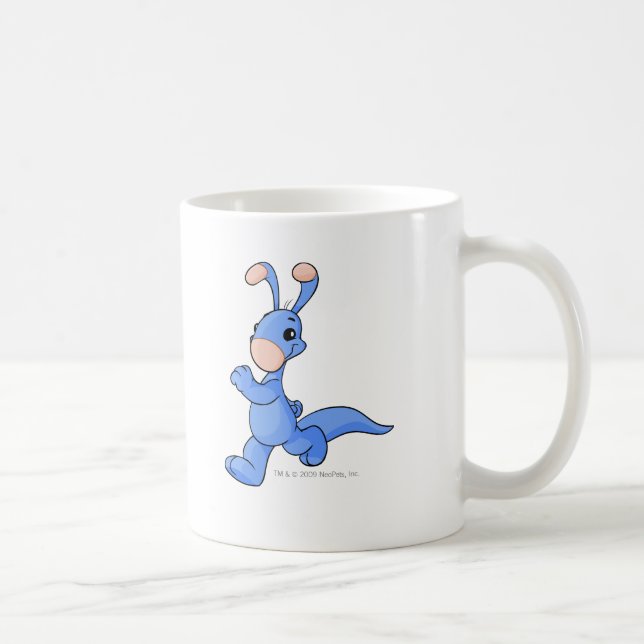 Taza De Café Azul de Blumaroo (Derecha)