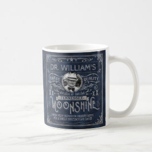Taza De Café Azul de encargo de la medicina del Hillbilly del