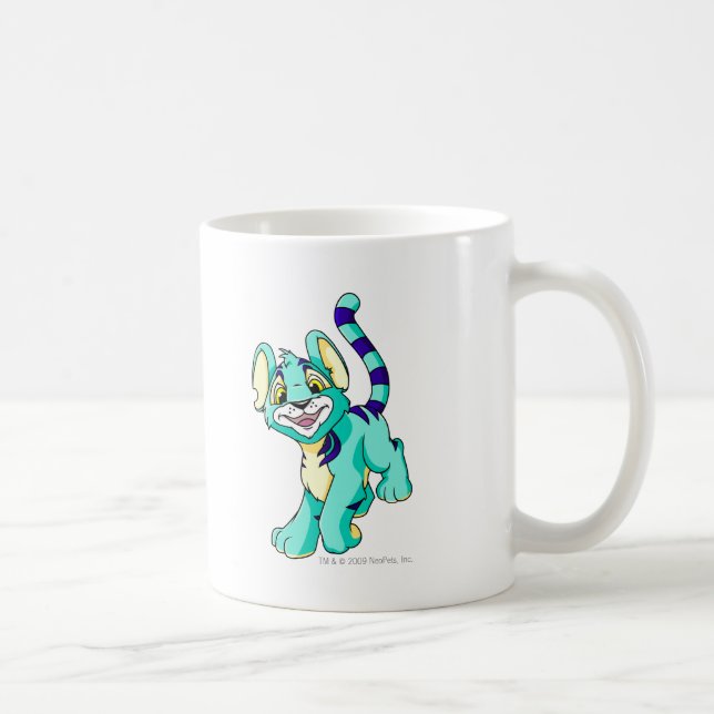 Taza De Café Azul de Kougra (Derecha)