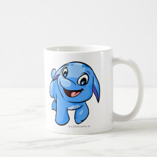 Taza De Café Azul de Poogle