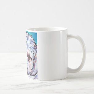 Taza De Café Azul de Shih Tzu