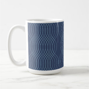 Taza De Café Azul, decoración, sencillez, arte moderno y modern