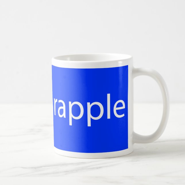 Taza De Café azul del iGrapple (Derecha)