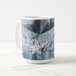 Taza De Café Azul Estelar