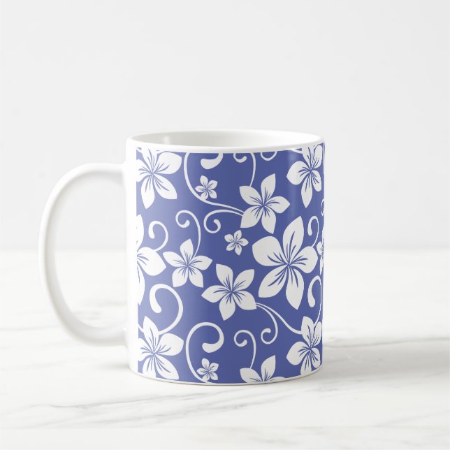 TAZA DE CAFÉ AZUL HAWAII (PERIWINKLE) (Izquierda)