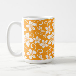 TAZA DE CAFÉ AZUL HAWAII (TANGERINA)