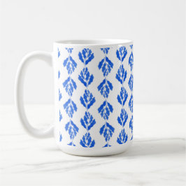 Taza De Café Azul mediterráneo.