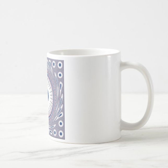 Taza De Café azul moda (Derecha)