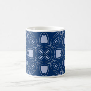 Taza De Café azul modelado