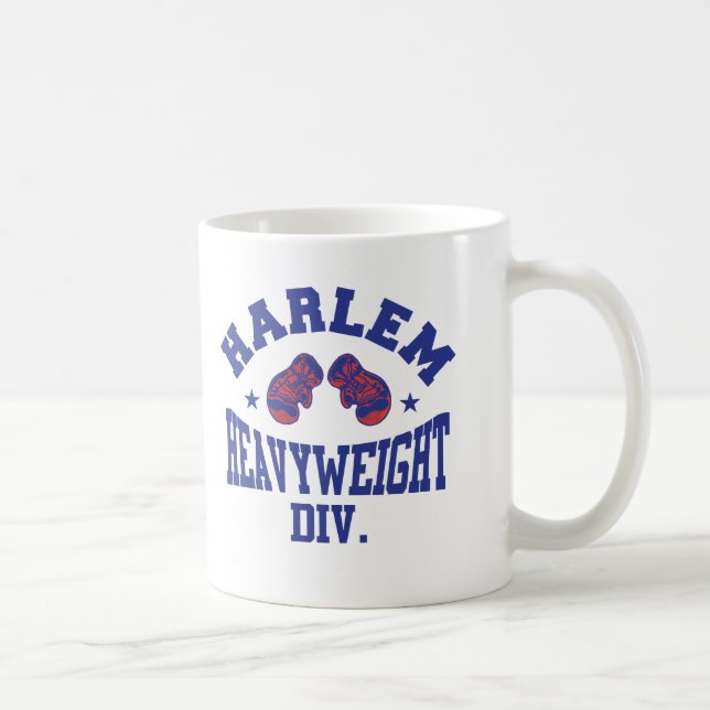 Taza De Café Azul pesado de Harlem (Derecha)