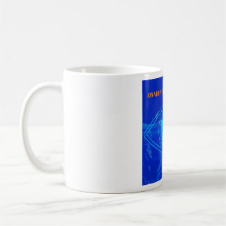 Taza De Café Azul profundo sólido