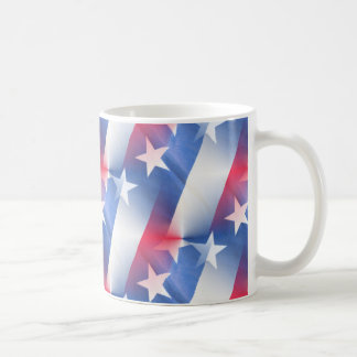 Taza De Café azul rojo