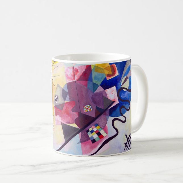 Taza De Café Azul rojo amarillo, Wassily Kandinsky (Anverso derecho)