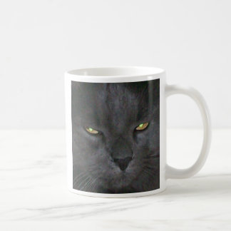 Taza De Café Azul ruso del pelo largo