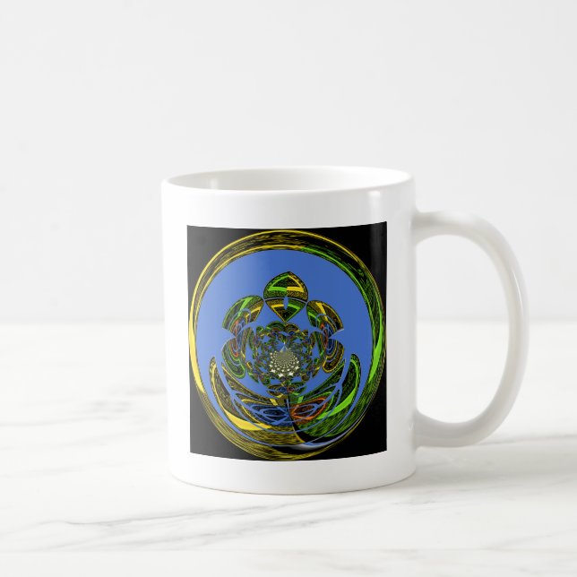 Taza De Café Azul tradicional (Derecha)