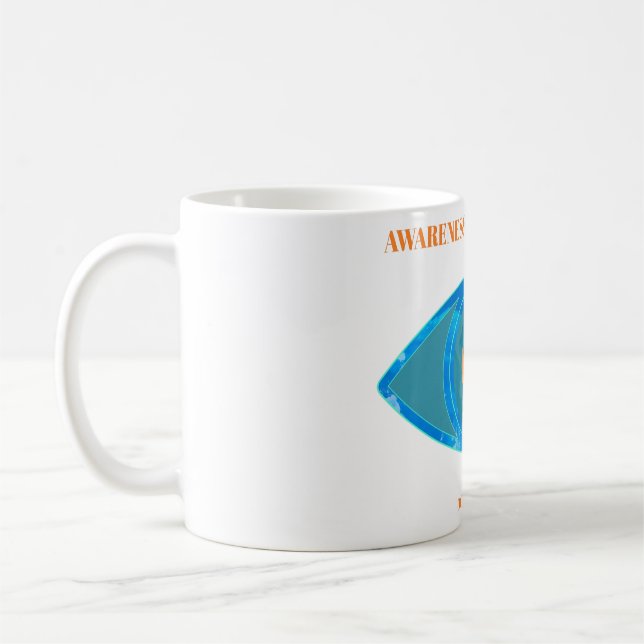 Taza De Café Azul - transparente (Izquierda)