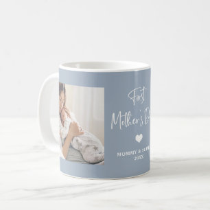 Taza De Café Azul turbio  Dos guiones gráficos del primer día
