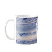 Azul Y Blanco Monograma