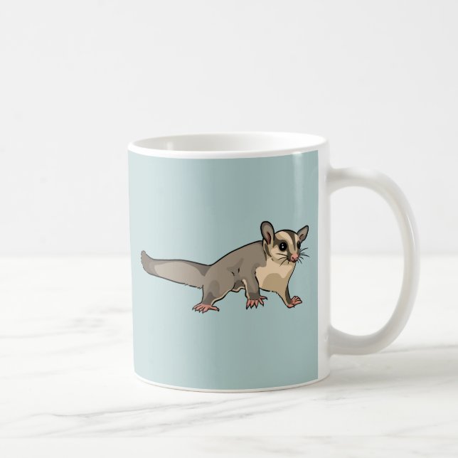 Taza De Café Azulejos de lustre de azúcar lindo (Derecha)
