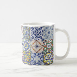 Taza De Café Azulejos montaje