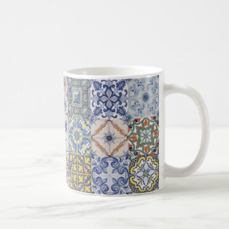 Taza De Café Azulejos montaje