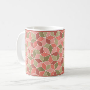 Taza De Café Azulejos rosados para café Mug