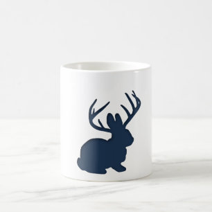 Taza De Café Azules marinos de Jackalope