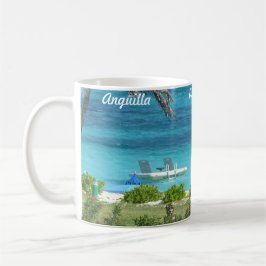 Taza De Café Azules y verdes de Anguila