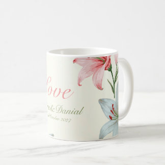 Taza De Café Azure Bloom