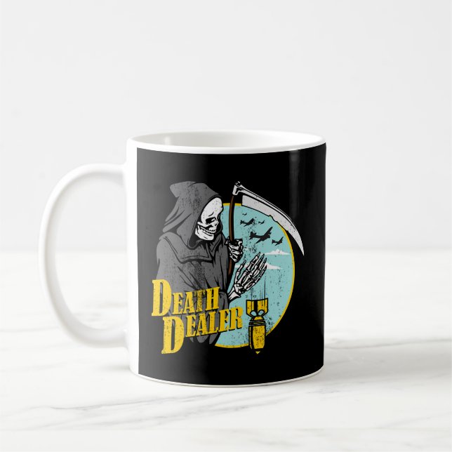 Taza De Café B-17 Fortaleza Voladora Ww2 Bomber Usaaf (Izquierda)