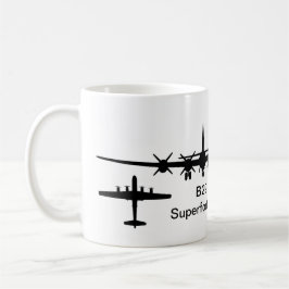 Taza De Café B-29 Superfortress Silhouette