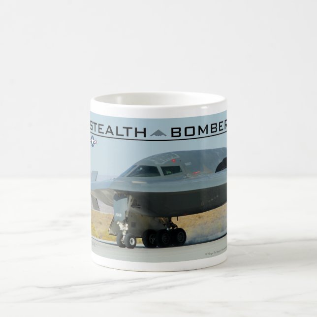 Taza De Café B-2 Mug furtivo de espíritu (Centro)