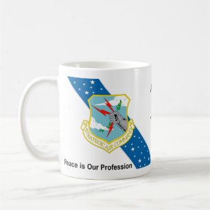 Taza De Café B-52D "Gran Belly" Estratorrección con Vía Láctea