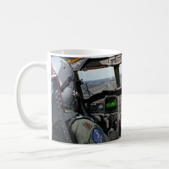 TAZA DE CAFÉ B-52H STRATOFORTRESS COCKPIT (Izquierda)