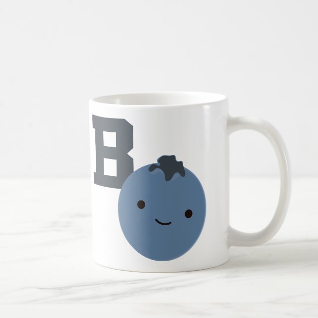 Taza De Café B es para Blueberry (Derecha)
