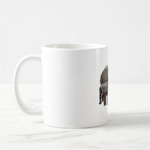 Taza De Café B es para el rinoceronte negro