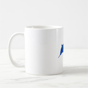 Taza De Café B es para la ballena cruzada