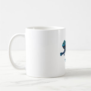 Taza De Café B es para la Rana Dart de veneno azul