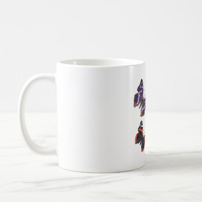 Taza De Café B es para mariposas británicas (Izquierda)