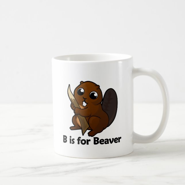 Taza De Café B está para el castor (Derecha)