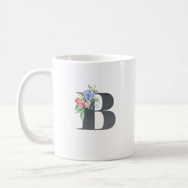 Taza De Café B floral (Izquierda)