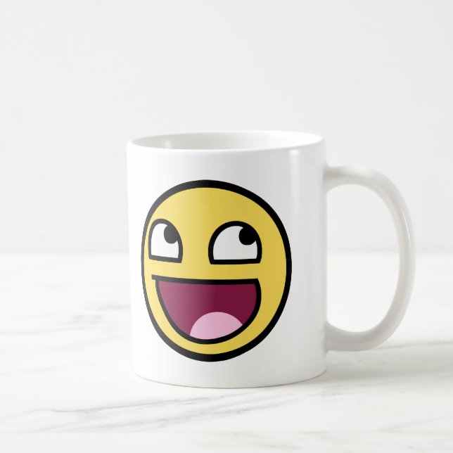 Taza De Café /b impresionante hace frente (Derecha)