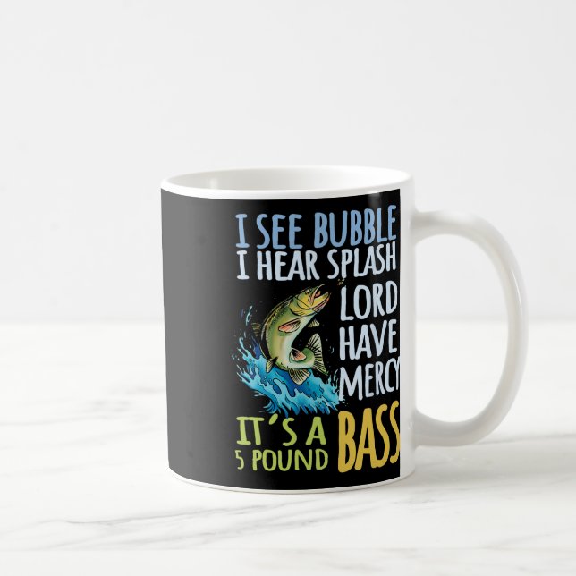 Taza De Café B Pesca Anglage Deporte Negro B Pescado (Derecha)