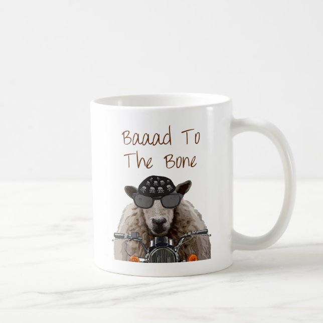 Taza De Café Baaad to the Bone (Derecha)